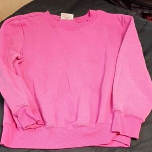 Bobbie Brooks Vibrant Pink Crew Neck Sweater